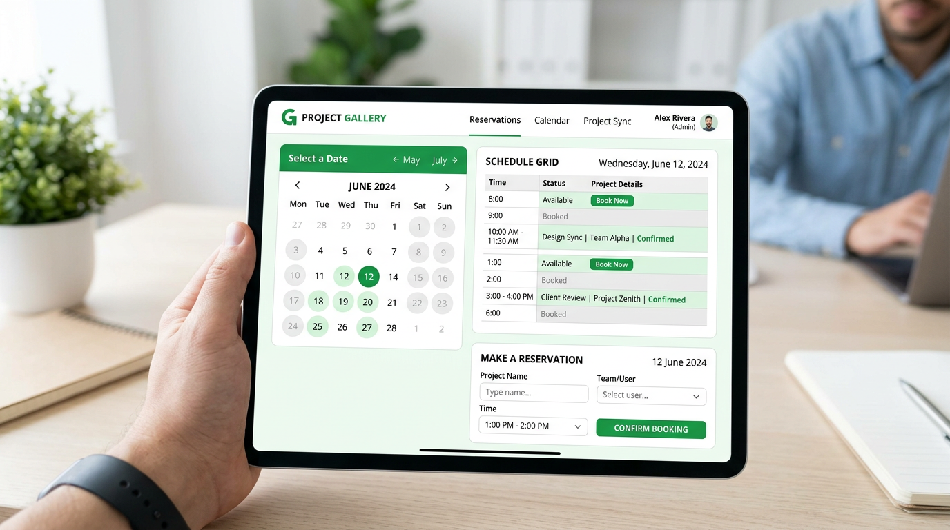 Sistema de Reservas Inteligente - Plataforma de reservas online con calendario interactivo, gestión de citas y automatización de recordatorios.
