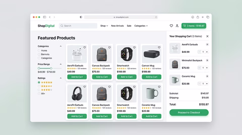 Plataforma de E-commerce de Alto Rendimiento