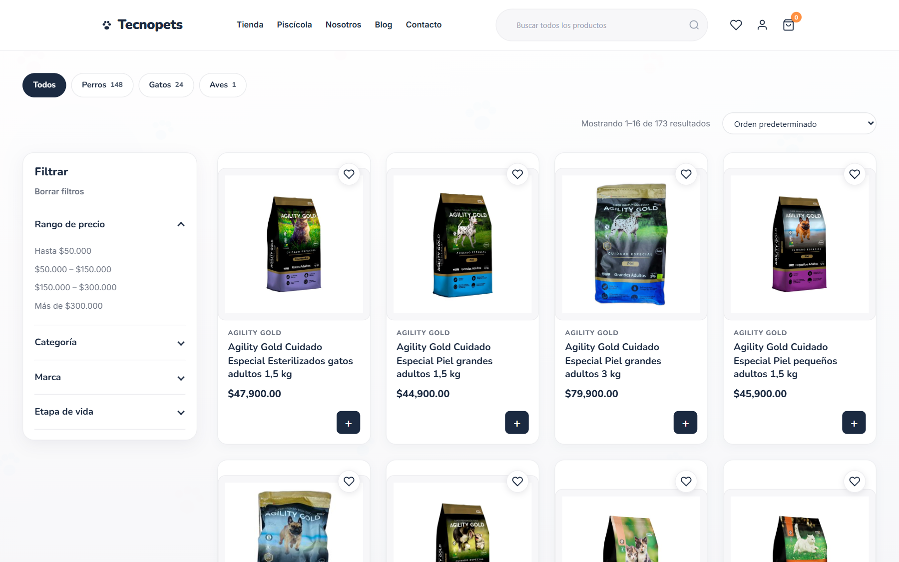 Tienda /shop de Tecnopets