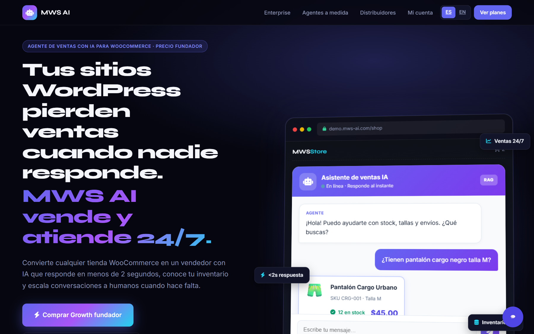 WP AI Agent — Agente IA para WordPress